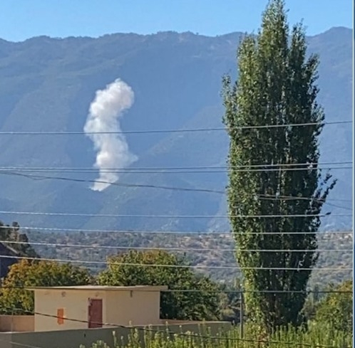 طائرات تركية تقصف مواقع عمالية شمال دهوك