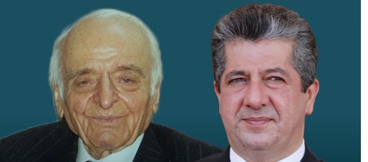 مسرور بارزاني معزياً بوفاة الفنان ‹باكوري›: لعب دوراً مهماً في تطوير الغناء والموسيقى الكوردية