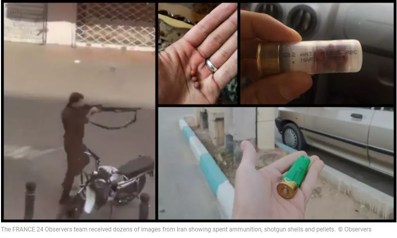 Investigation: How Iran’s security forces are shooting to kill with ‘non-combat’ shotgun shells