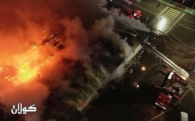 بەهۆی ئاگرکەوتنەوە لە یانەیەکی شەوانە ١٣ کەس گیانیان لەدەستدا