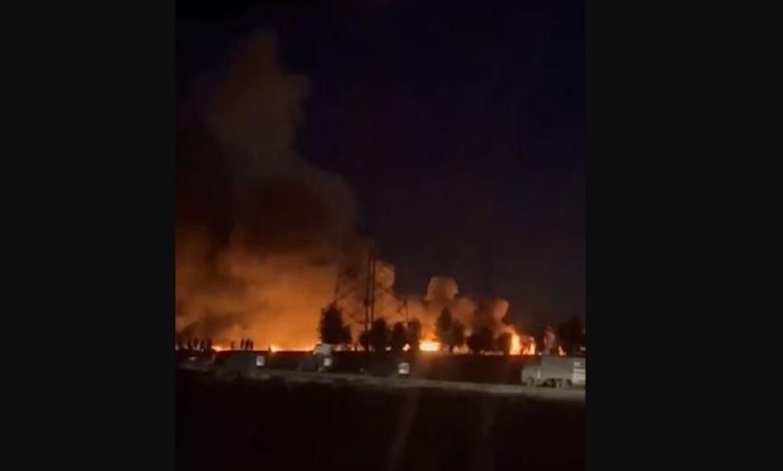 6 اصابات في حصيلة أولية لانفجار صهريج نفطي في دهوك