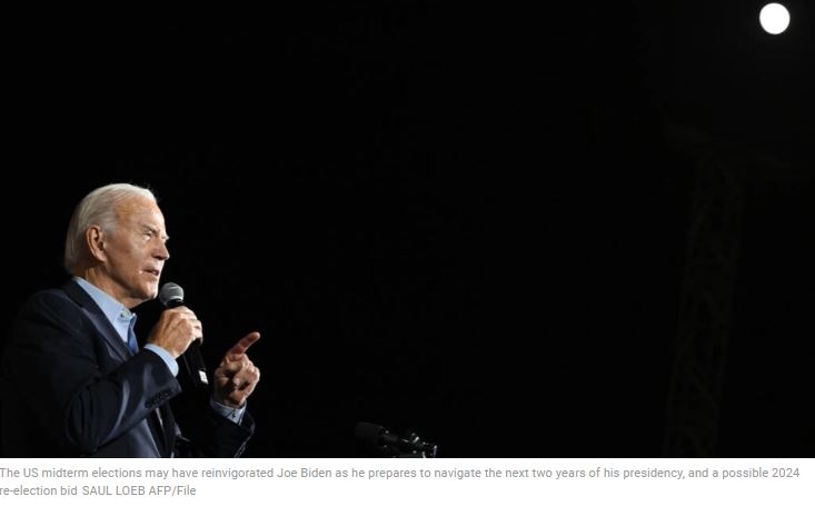 Midterms offer Biden hope in defeat