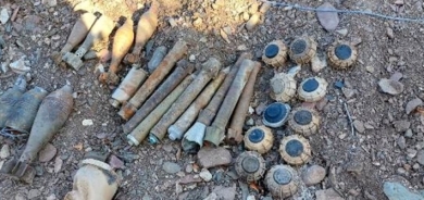 إزالة ألغام ومتفجرات في قضاء چومان بأربيل