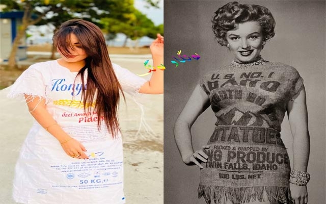 مارلین مۆنرۆ و كچە كوردێك گوێنی دەكەنە جلوبەرگ