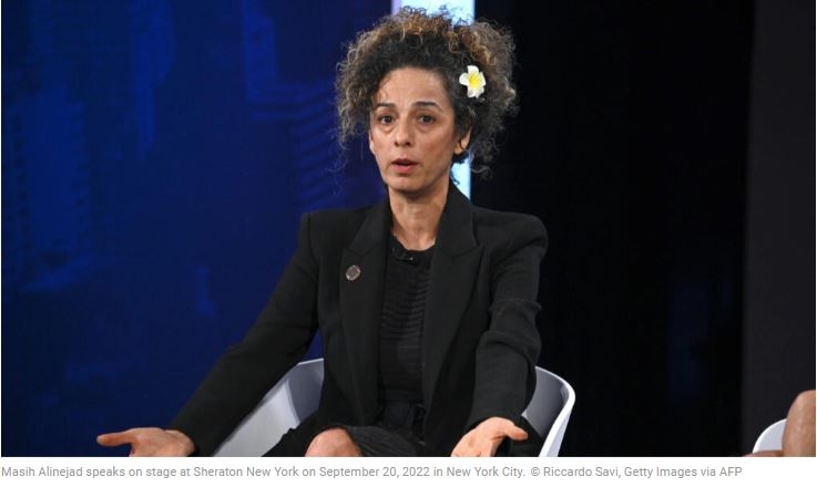 Macron meets Iran women activists in Paris and hails 'revolution'