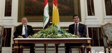 سه‌رۆكى هه‌رێمى كوردستان له‌گه‌ڵ سه‌رۆكى كۆمارى عێراق كۆبووه‌وه‌