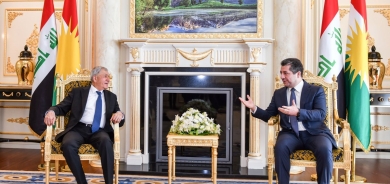 PM Masrour Barzani receives Iraqi President