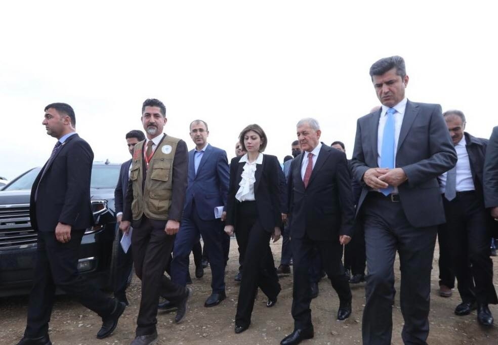 الرئيس العراقي يشيد بجهود حكومة إقليم كوردستان في إيواء النازحين ورعاية مخيماتهم