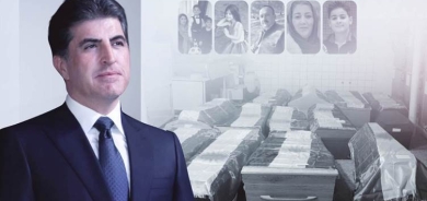 نيجيرفان بارزاني يشارك بمجلس عزاء ضحايا انفجار السليمانية