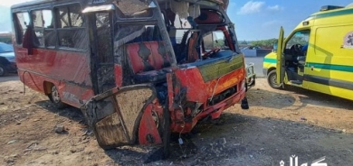 لە ئەنجامی پێكدادانی پاسێك لەگەڵ ئۆتۆمبێلێك 11كەس گیانیان لەدەستدا و 27 كەس بریندار بوون