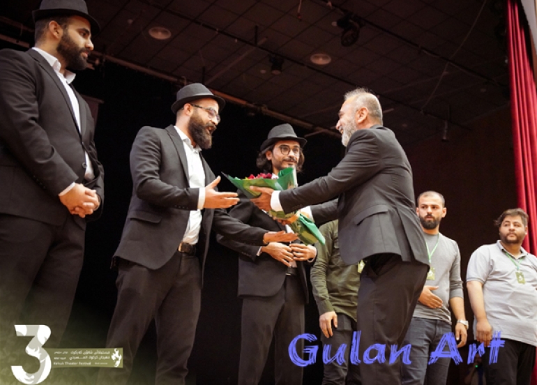 لە سێیەمین فیستیڤاڵی شانۆی كەركووكدا..ڕۆژهەڵات و باكووری كوردستان خەڵاتیان چنییەوە