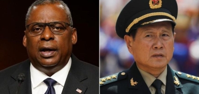 وزير الدفاع الأميركي يلتقي نظيره الصيني في كمبوديا