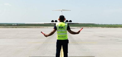 طائرة بحرينية تهبط اضطراريا في مطار اربيل الدولي