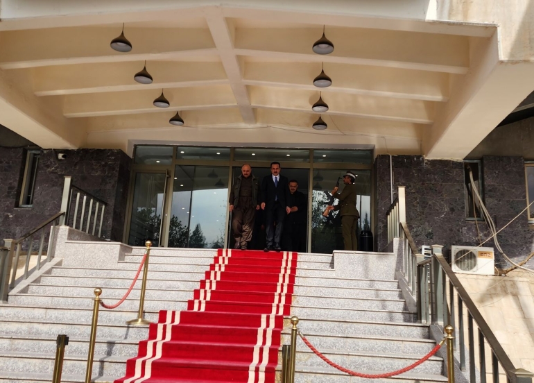 سكرتێری گشتیی YNDK سەردانى پارێزگارى هەولێر دەكات