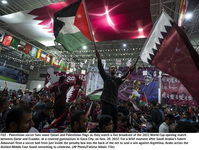 Flashes of Arab unity at World Cup after years of discontent
