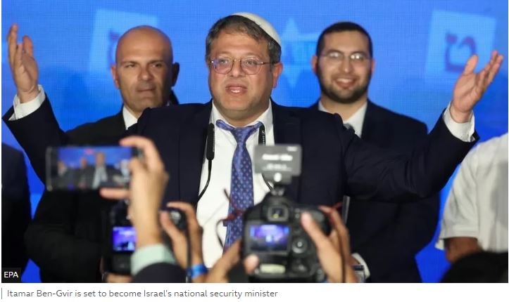 Itamar Ben-Gvir: Israeli far-right leader set to join new coalition