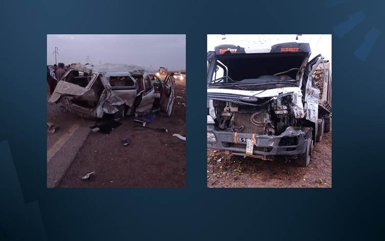 Li Mîsanê qezaya trafîkê; 9 kesan canê xwe ji dest dan, 8 kes jî birîndar bûn