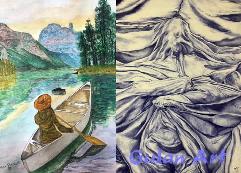 یارا شێرزاد پێشەنگایەكی شێوەكاری لە وڵاتی ئەڵمانیا دەكاتەوە