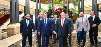 سەرۆکی حکوومەتی هەرێمی کوردستان پێشوازی لە شاندێکی باڵای یەکێتیی نێودەوڵەتیی کلدانی کرد.