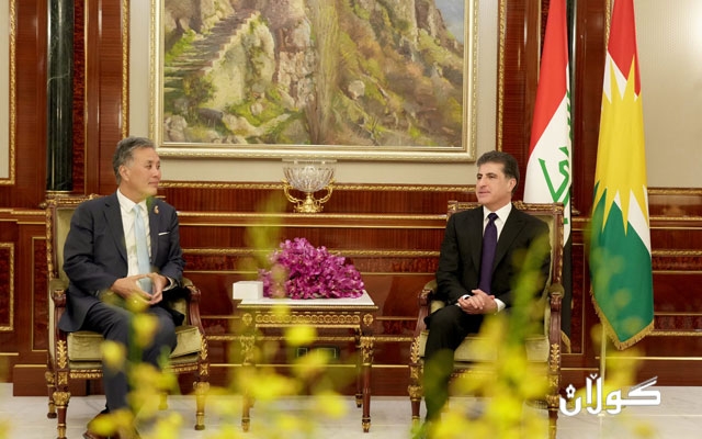 سه‌رۆك نێچيرڤان بارزانى له‌گه‌ڵ شاندێكى كۆنگرێسى ئه‌مه‌ريكى كۆبووه‌وه‌