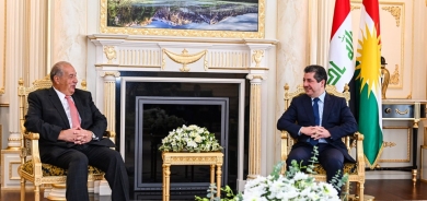 PM Masrour Barzani receives a delegation of the Chaldean Federation International