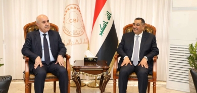 KRG delegation meets with Governor of Central Bank of Iraq