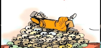 كاریكاتێر باس لە كەسانێك دەكات كە بۆ بەرژەوەندیی خۆیان