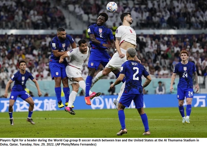 In protest-riven Iran, some celebrate U.S. World Cup victory