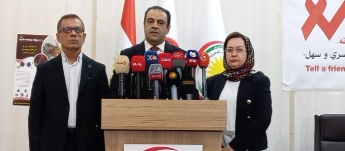 Dr. Dilovan Mihemed: Li Hewlêrê 28 haletên nexweşiya HIV/AIDSê hatine tomarkirin