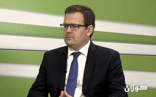 پڕۆفیسۆر گلێن ئەریك ئەندرێ دیزەن بۆ گوڵان:     پێشبینی دەكەم ڕووسیا هێرشی بەهێزتر ئەنجام بدات