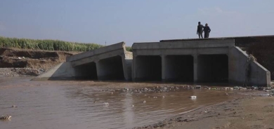 25 عائلة عالقة بمنطقة حسار في كركوك منذ أسبوع بسبب السيول