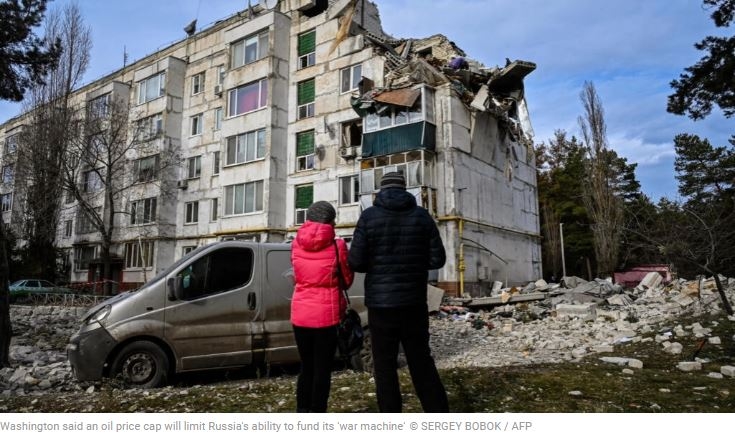 Ukraine welcomes Russian oil price cap agreed by EU, G7