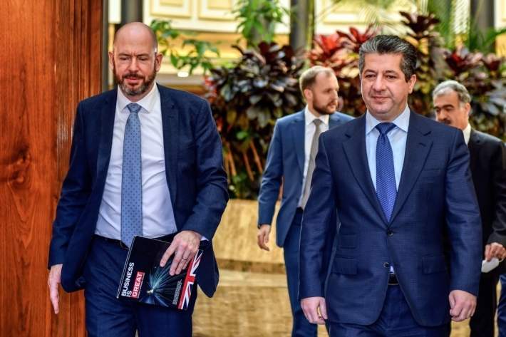 القنصل البريطاني في أربيل: زيارة مسرور بارزاني إلى لندن كانت نقطة تحول في العلاقات بين الجانبين