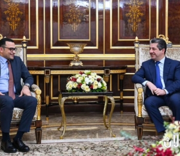 سەرۆکی حکوومەتی هەرێمی کوردستان پێشوازی لە کونسوڵی گشتیی نوێی تورکیا لە هەرێمی کوردستان کرد.