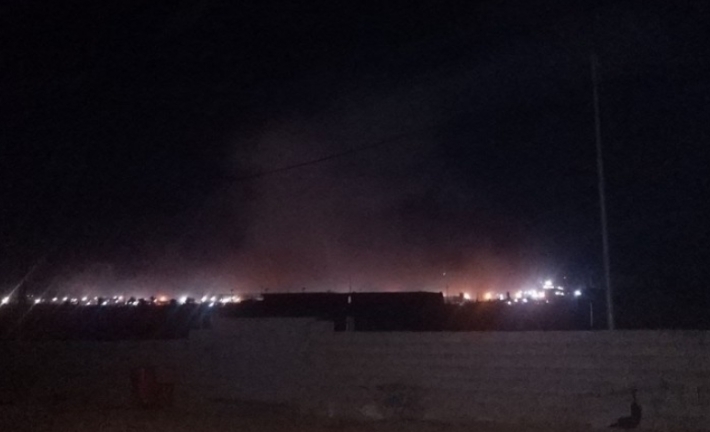 قصف صاروخي يستهدف مخيم مخمور