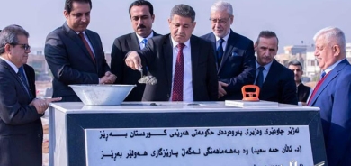 بەردی بناغەی قوتابخانەیەکی ١٨پۆلی لەگەڕەکی ژیان دانرا