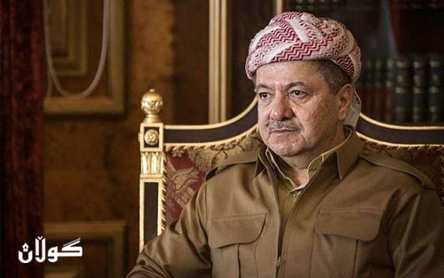 پەیامی سەرەخۆشیی سەرۆك بارزانی بۆ بەڕێز سەنعان قەساب ئاغا