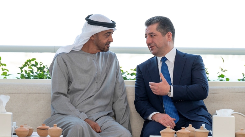 Serokwezîr Mesrûr Barzanî û Serokê Îmaratê pêwendiyeke telefonî encam dan