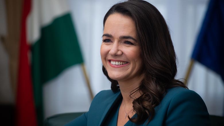 الرئيسة المجرية تزور إقليم كوردستان