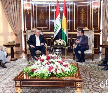 سەرۆکی حکومەتی هەرێمی کوردستان پێشوازی لە سەرۆکی هاوپەیمانیی نیشتمانیی عێراق دەکات