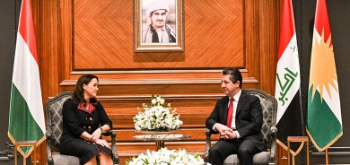 مسرور بارزاني يجتمع مع رئيسة هنغاريا في أربيل