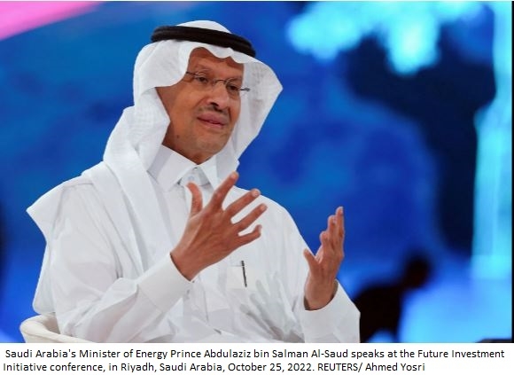 Saudi energy minister sees no clear results yet from Russia price cap