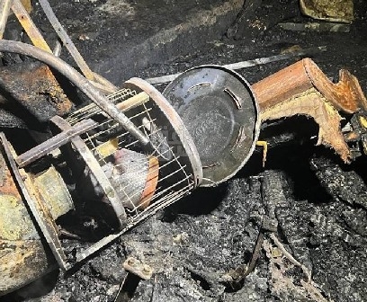 وفاة شاب جراء حريق في مخيم للنازحين بأربيل
