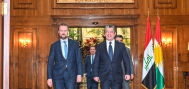 Mesrûr Barzanî pêşwaziya Balyozê Yekîtiya Ewropayê li Iraqê kir