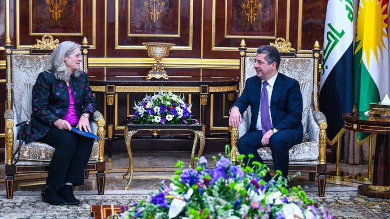 مسرور بارزاني للسفيرة الأمريكية: المفاوضات مع بغداد مستمرة للتوصل إلى اتفاق شامل وعادل