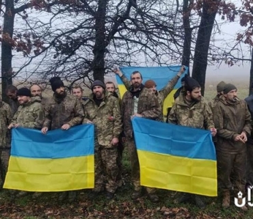 ئۆکرانیا: ٦٤ سەربازی وڵاتەكەمان و هاووڵاتییەکی ئەمریکی ئازاد کران