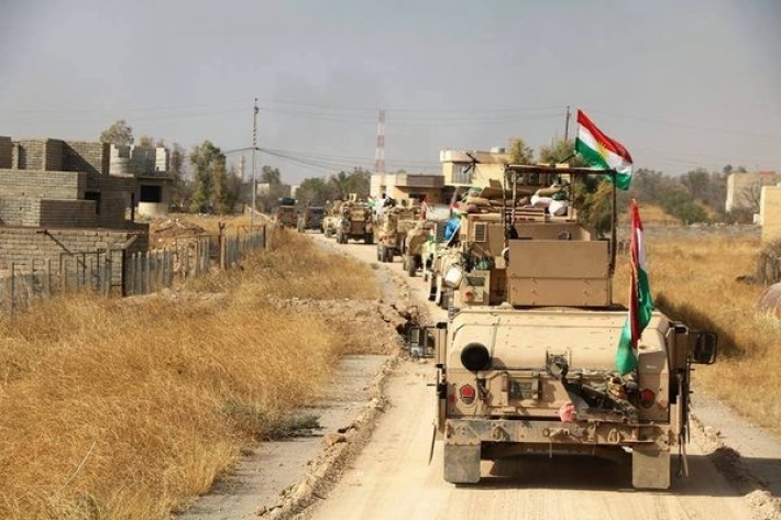 بدء عملية عسكرية لقوات البيشمركة ضد فلول داعش في جبال قره جوغ