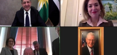 رئيس حكومة إقليم كوردستان يكرم صديق الشعب الكوردي السيناتور الأمريكي جيم اينهوف