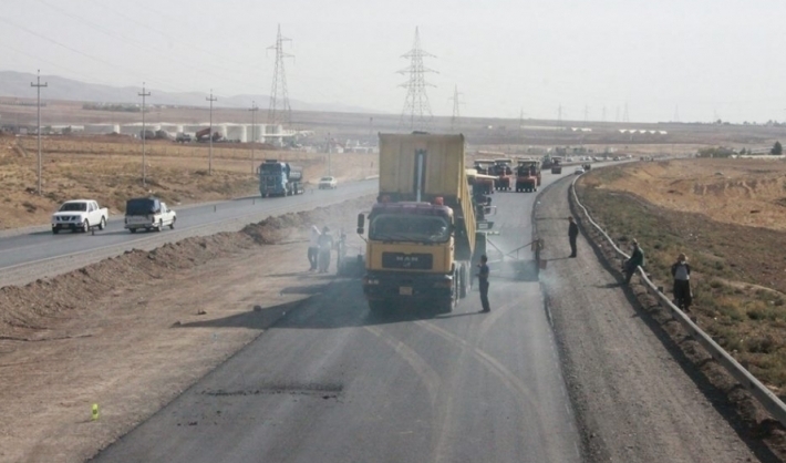 إعمار وتأهيل الطريق الرابط بين العاصمة أربيل وقضاء خبات