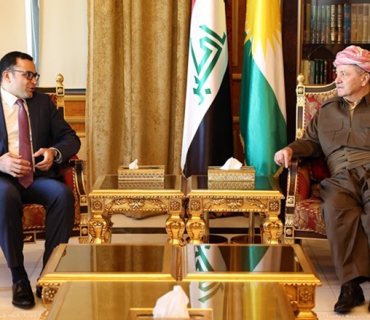 سەرۆك بارزانی پێشوازی لە كونسوڵی گشتیی توركیا لە هەولێر دەكات